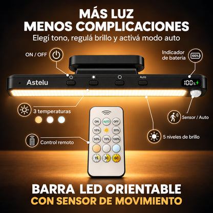 Barra LED Inteligente con Sensor de Movimiento