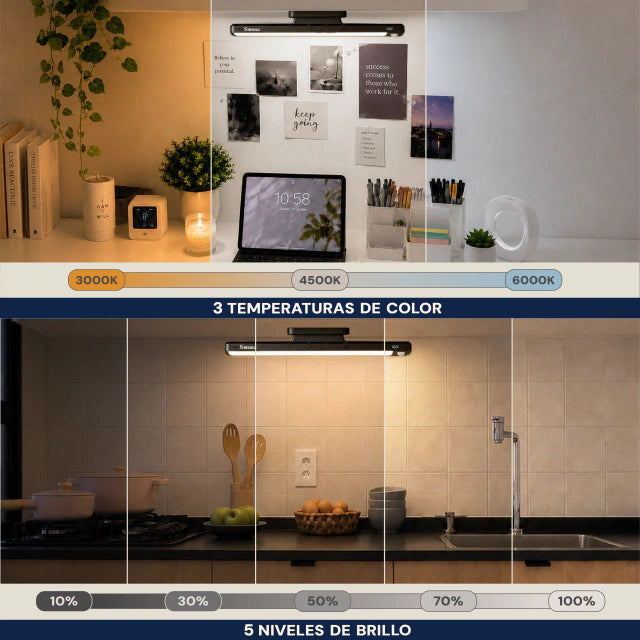 Barra LED Inteligente con Sensor de Movimiento